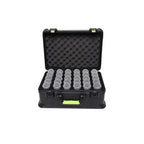 Gator SH-MICCASE30 Estuche moldeado con soportes para 30 micrófonos con cable TSA