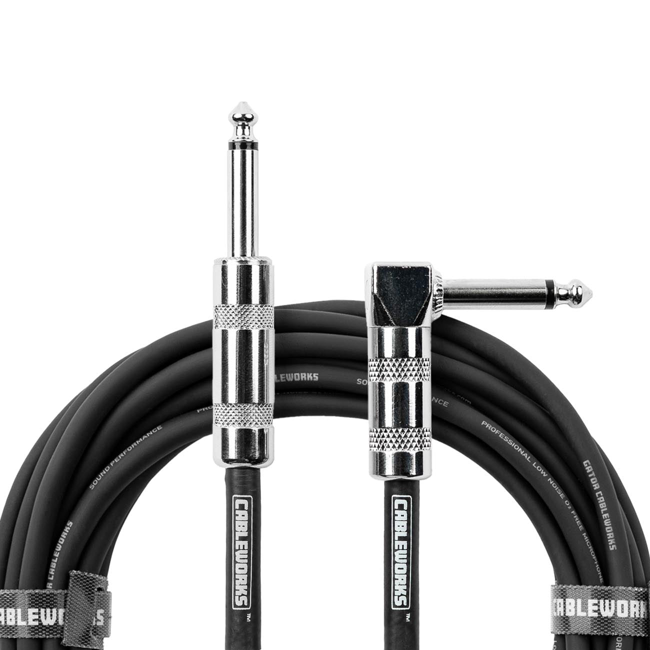 Gator Cableworks GCWB-INS-30RA Backline Series 9mts recto a angulado