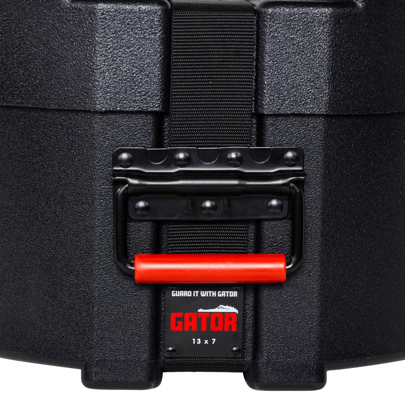 Gator Grooves GPC1307SD Roto-Molded Case duro tambor con acolchado (13 x 7")