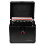 Gator G-ONYX-VINYL-1270 Case duro para Discos de Vinilos 12" Black on Black