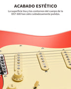 Donner DST-600 Guitarra eléctrica con funda EC6800