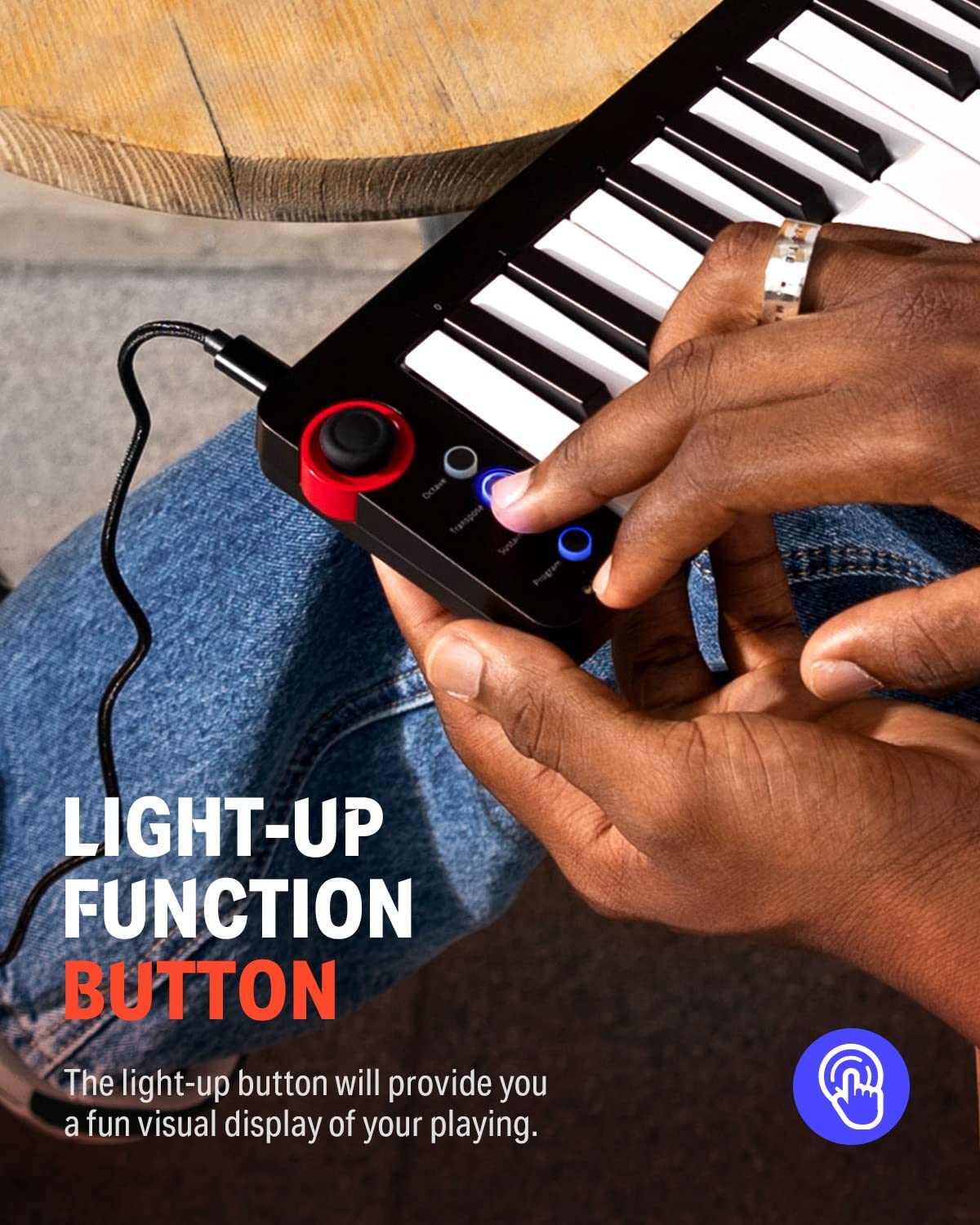 Donner N-25 Teclado MIDI de 25 teclas