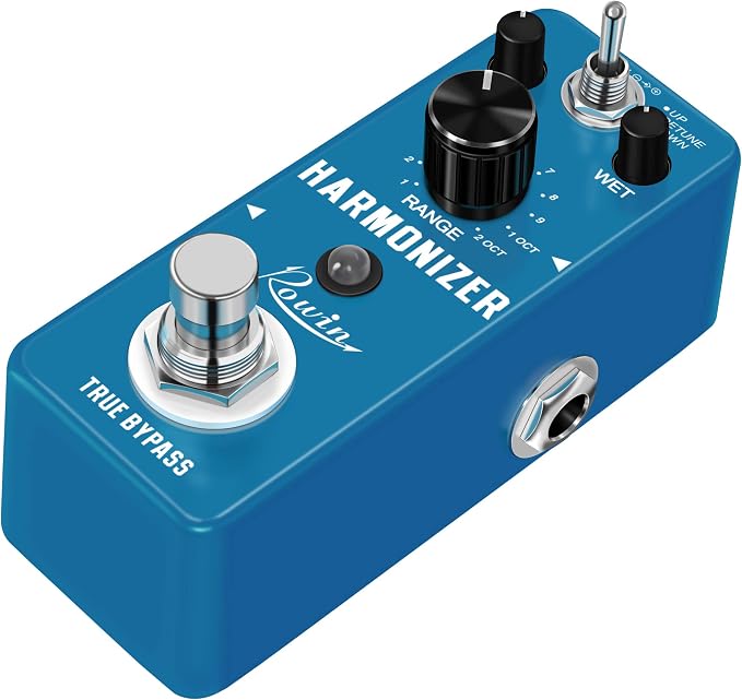 Rowin Harmonizer - Pedal de guitarra digital polifónico True Bypass LEF-3807