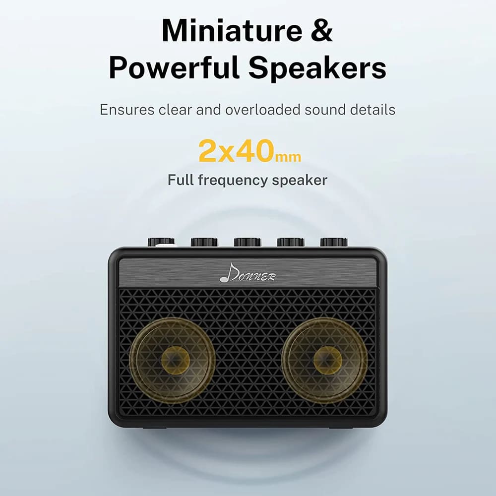 Donner Mini Amplificador De Guitarra Eléctrica Donner Da-10