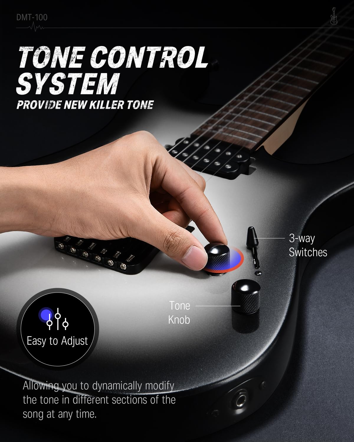 Donner DMT-100 Kit de guitarra eléctrica EC6737