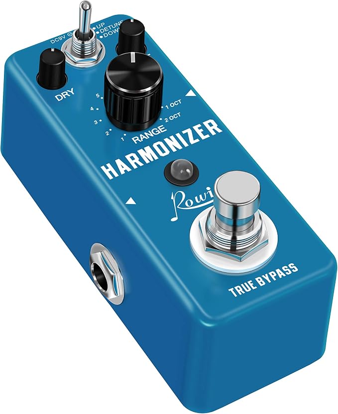 Rowin Harmonizer - Pedal de guitarra digital polifónico True Bypass LEF-3807