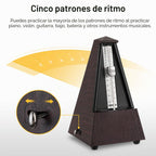 Donner DPM-1 Metrónomo mecánico acabado teca
