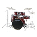 Set Bateria Stage Custom Birch con bombo 22" Cranberry Red