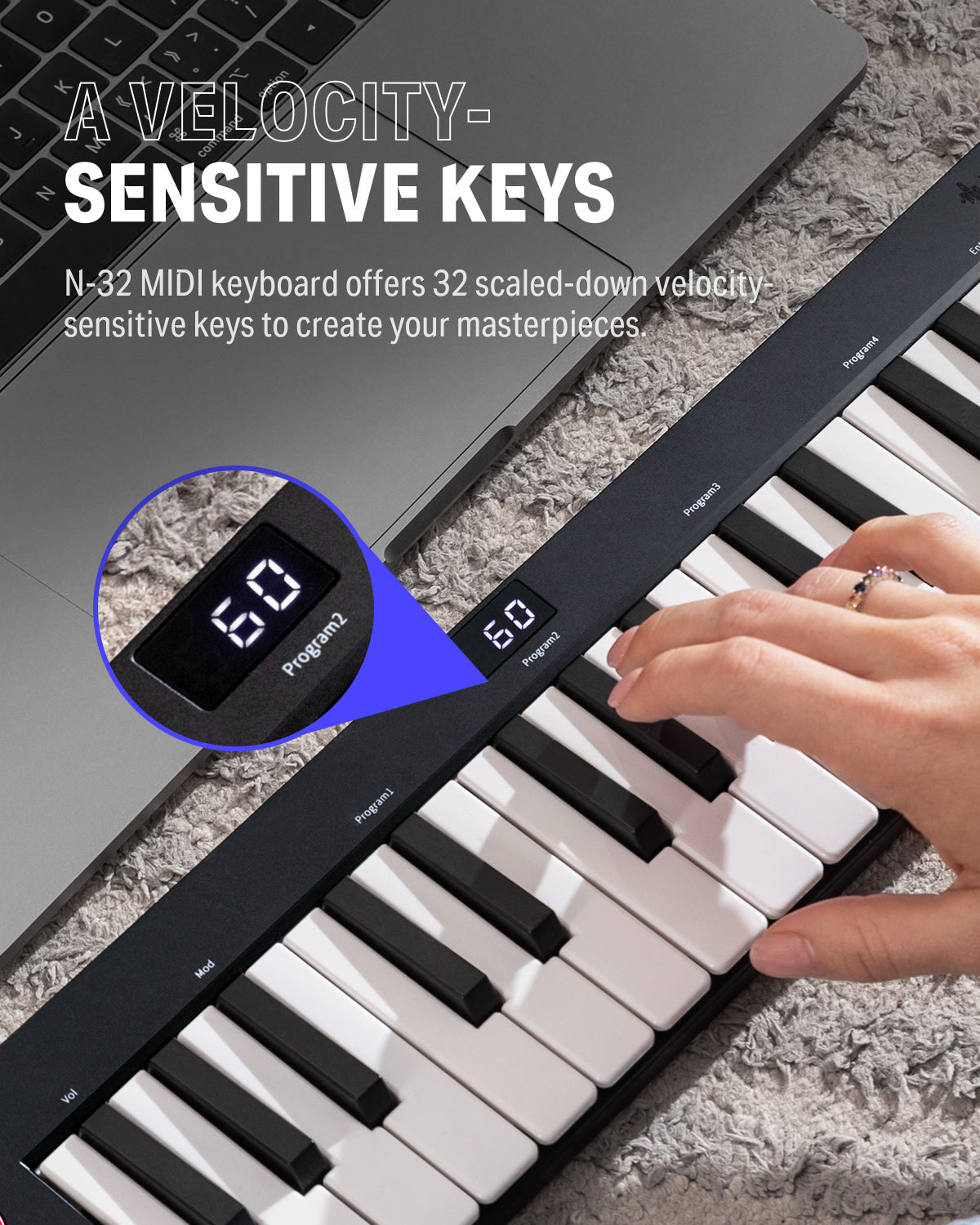 Donner N-32 Teclado MIDI de 32 teclas