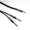 Bespeco BSYMSJ500 Cable Miniplug TRS 3,5 mm a 2 Jack TS 6,3 mm 5 m