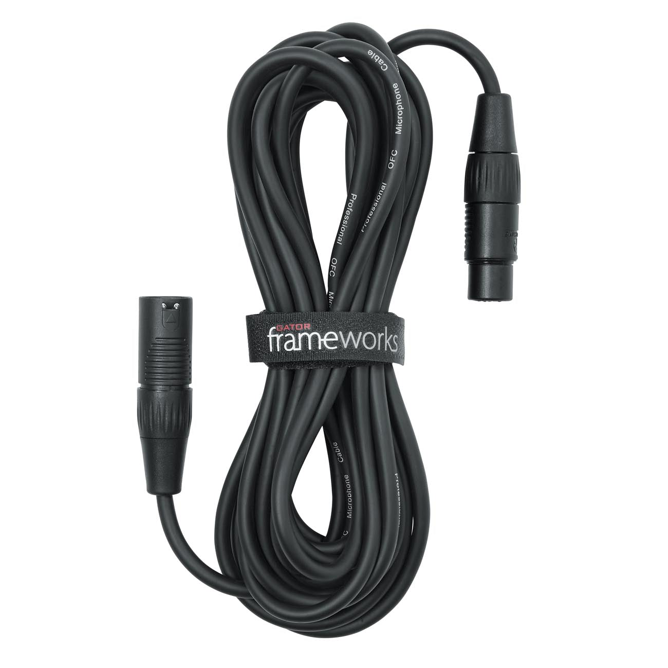 Gator Frameworks GFWMICBCBM4000 Soporte de micrófono Boom de transmisión profesional con luz LED