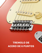Donner DST-600 Guitarra eléctrica con funda EC6800