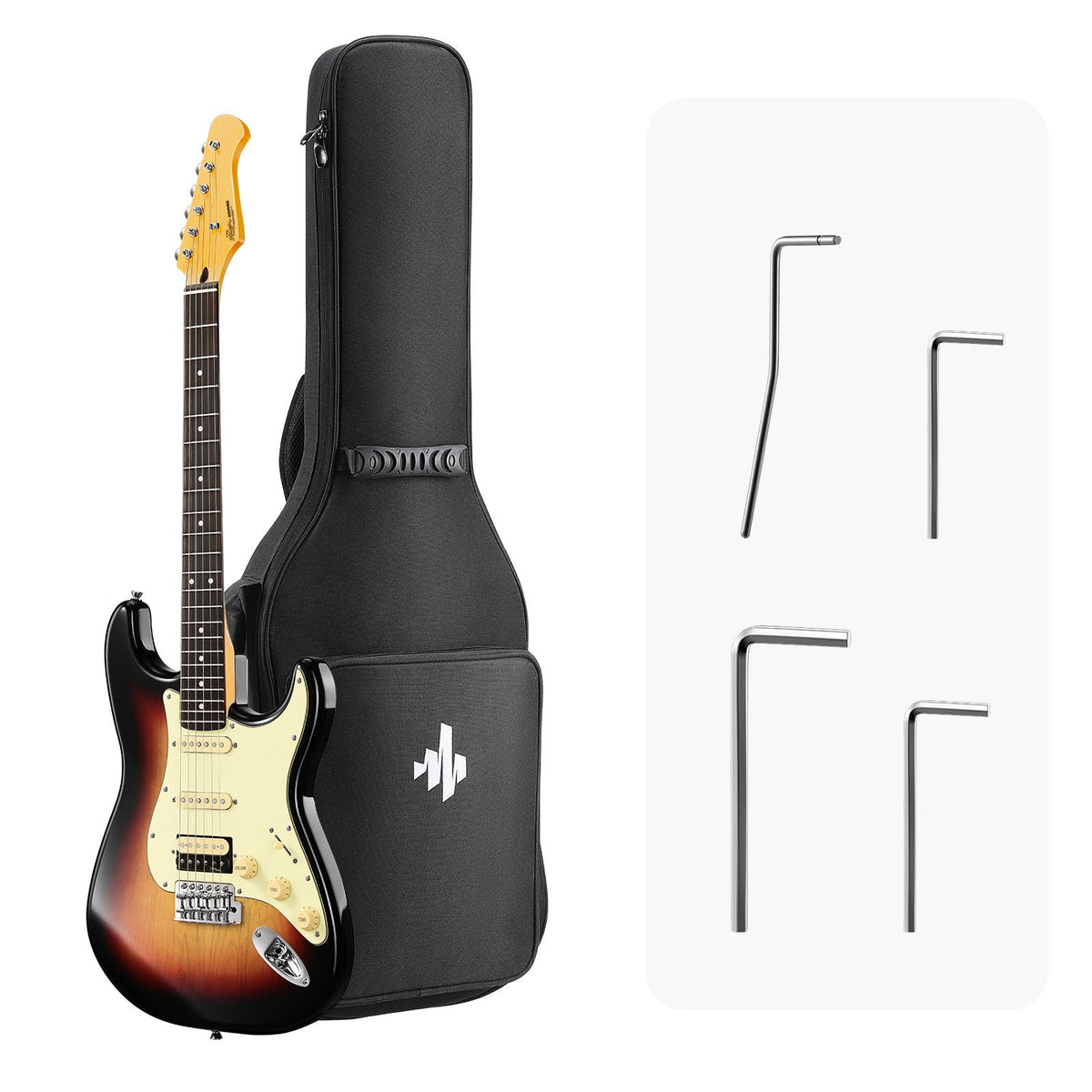 Donner DST-600 Guitarra eléctrica con funda EC6799