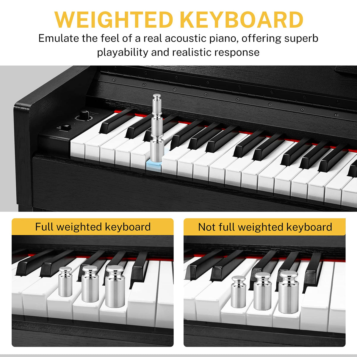 Donner DDP-90 Piano digital vertical de 88 teclas