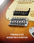 Donner DST-600 Guitarra eléctrica con funda EC6799