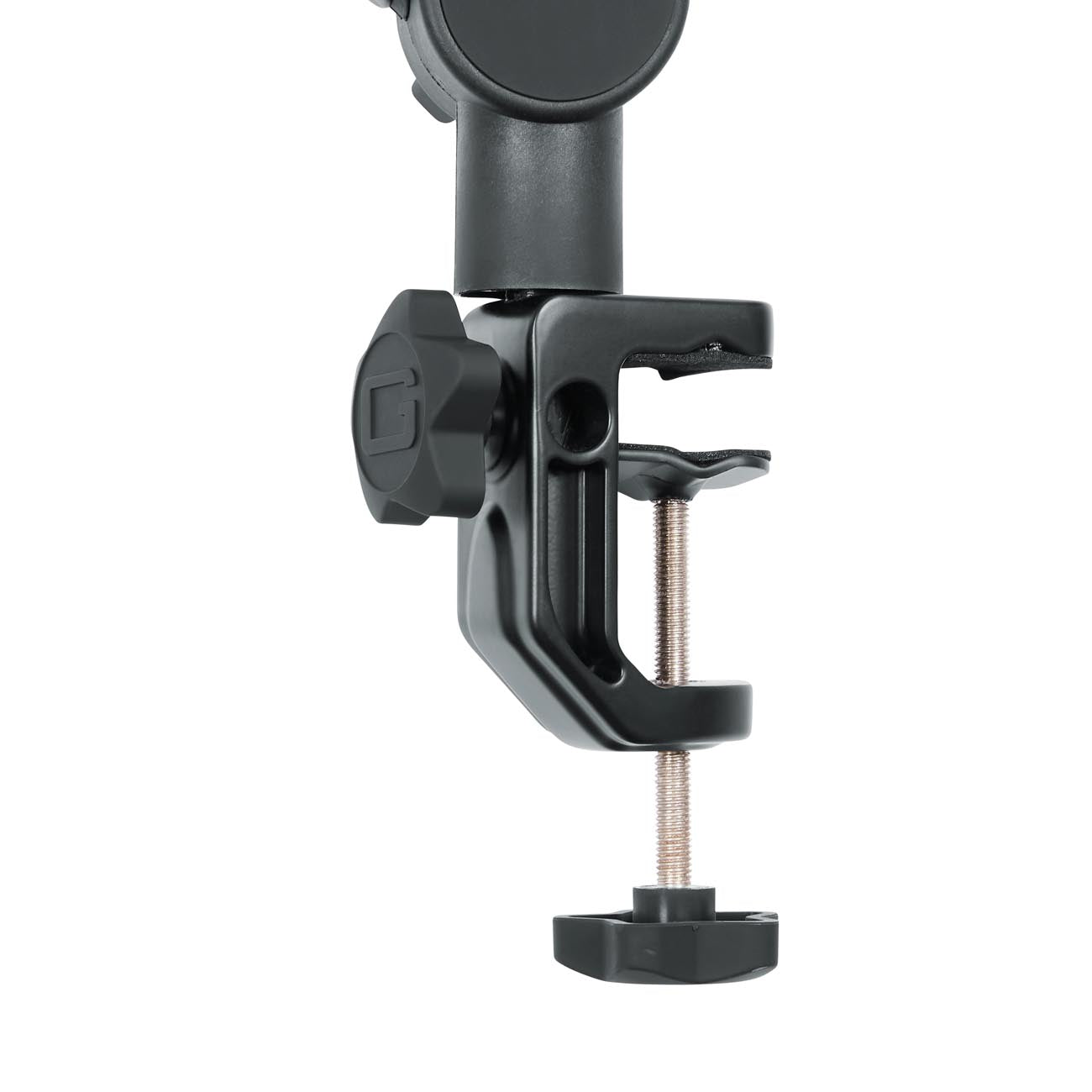 Gator Frameworks GFWMICBCBM4000 Soporte de micrófono Boom de transmisión profesional con luz LED