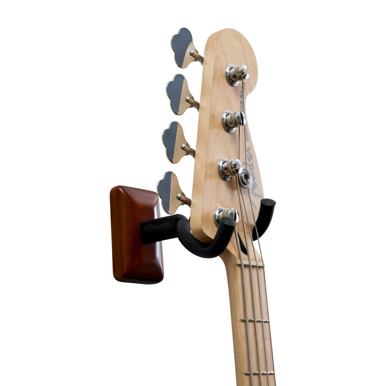Gator Frameworks GFW-GTR-HNGRMHG colgador de guitarra para pared Mahogany