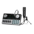 Donner Podcast Bundle Kit de podcasting con mixer y micrófono