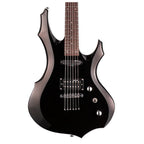 Guitarra Eléctrica Serie F-10 Black Con Funda - LTD