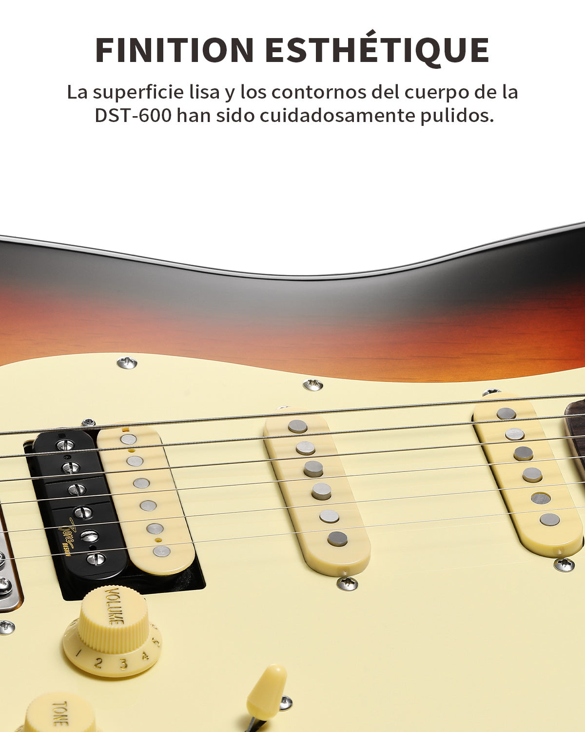 Donner DST-600 Guitarra eléctrica con funda EC6799