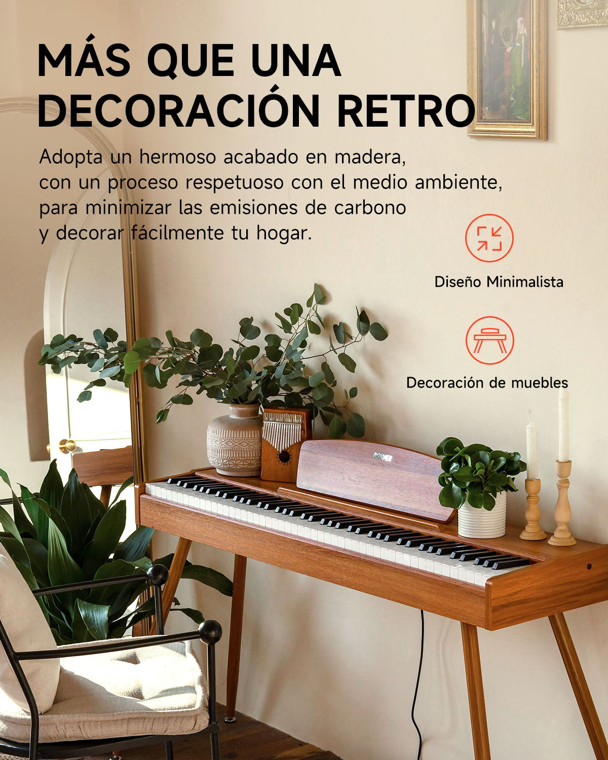 Donner DDP-80 Piano digital de 88 teclas