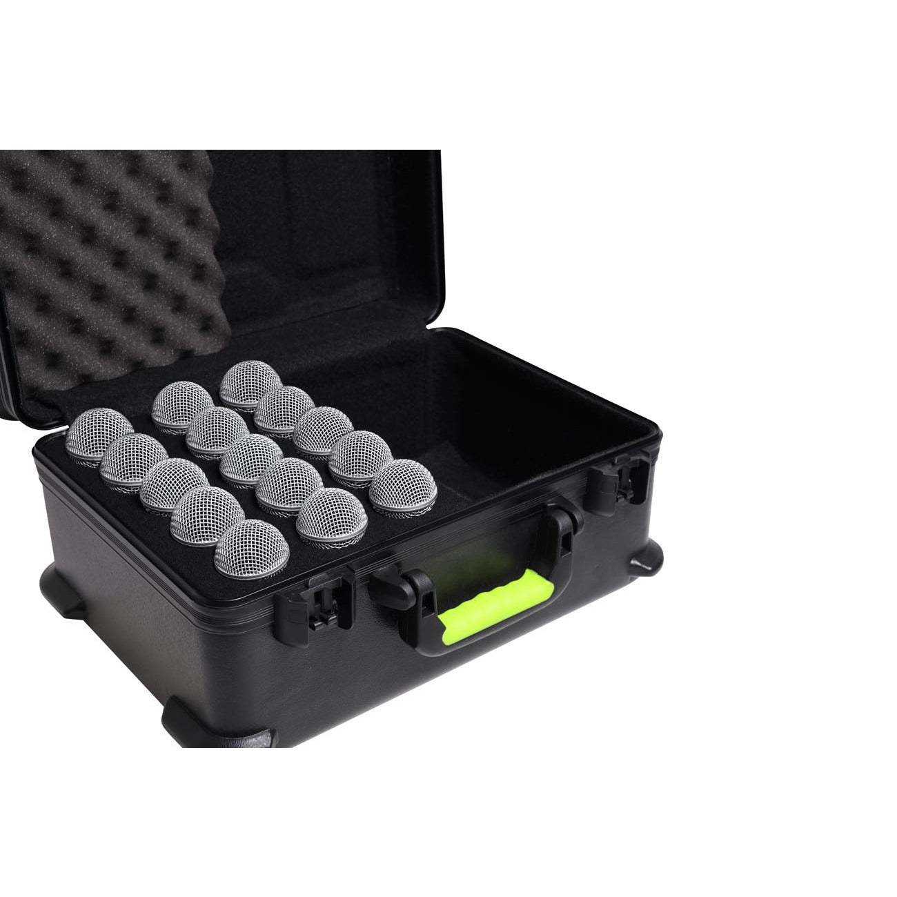 Gator SH-MICCASE15 maleta Shure para 15 microfonos y cables