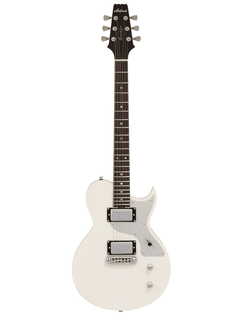 Aria Pro Ii Guitarra Eléctrica 718-Mk2 Brooklyn Les Paul Style | Color: Open Pore White