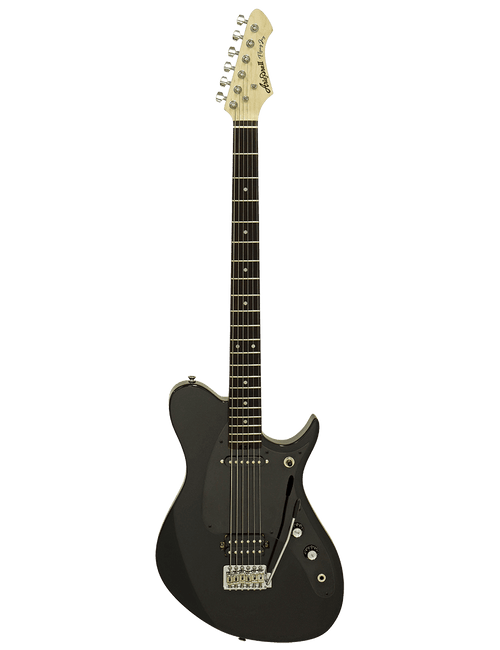 Aria Pro Ii Guitarra Eléctrica Barítono | Color: Black