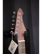 Aria® MAC-DLX Guitarra Eléctrica 24F Tremolo Super Strato® | Stained Brown