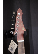 Aria® MAC-DLX Guitarra Eléctrica 24F Tremolo Super Strato® | Stained Brown