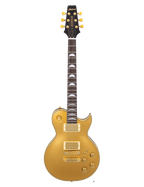 Aria® Pe-F80 Guitarra Eléctrica Genuine "Pe" Pedigree Edición Limitada | Gold Top