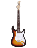 Aria Pro Ii Guitarra Eléctrica Stg-004 Hss Tremolo Stratocaster Style | Color: 3 Tone Sunburst
