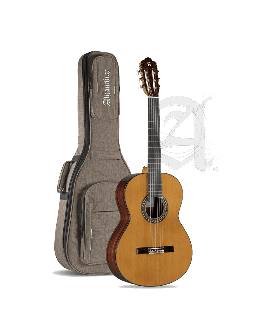 Alhambra Guitarra Clásica Conservatorio 5p Funda 9738