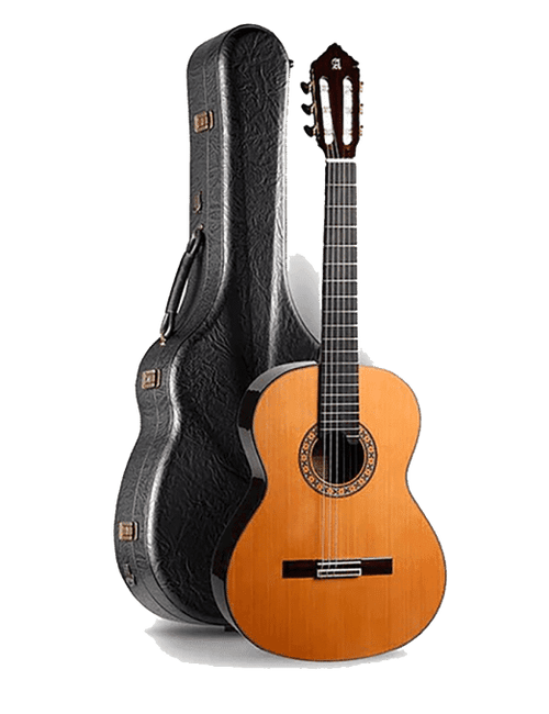Alhambra® 10 Premier Guitarra Clásica Concierto Natural Con Case