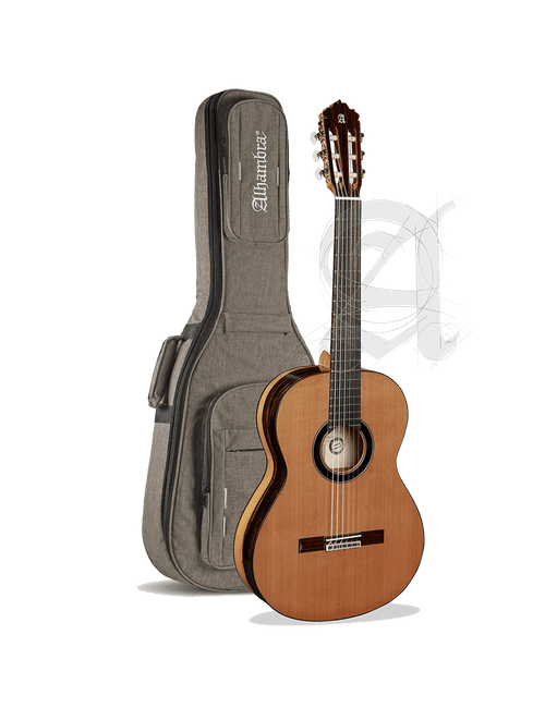 Alhambra Guitarra Clásica Conservatorio 6 Ebano Funda 9738