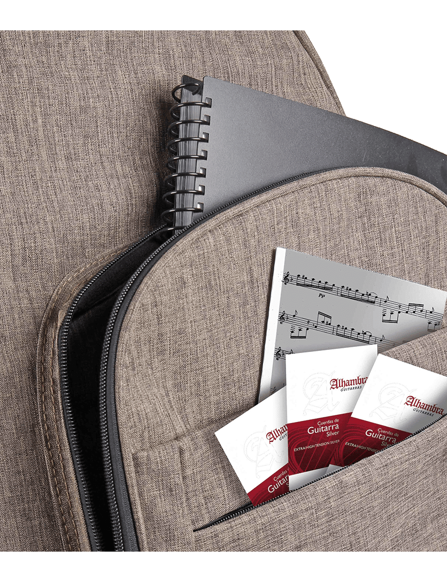 Alhambra Funda Guitarra Clásica 9738 4/4 25mm Marron
