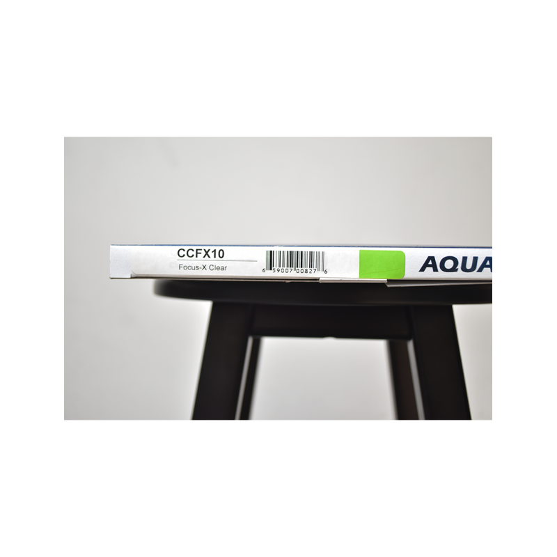 Aquarian® CCFX-10 FOCUS-X™ Parche Tom 10" Clear | 1-Capa 10