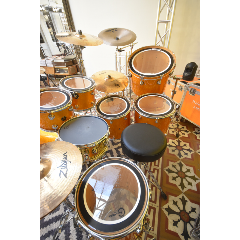 Aquarian® CCFX-14 FOCUS-X™ Parche Tom 14" Clear | 1-Capa 10