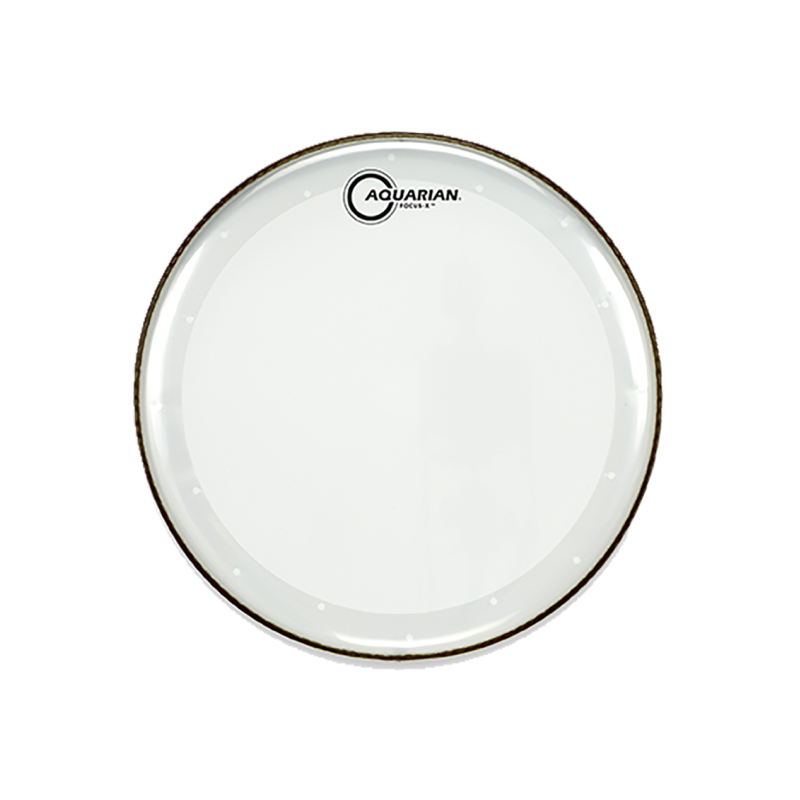 Aquarian® CCFX-14 FOCUS-X™ Parche Tom 14" Clear | 1-Capa 10