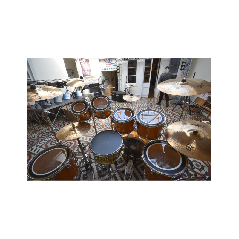 Aquarian HPSN-14 HI-PERFORMANCE Resonante Parche Bordonero 14" Transparente | 1-Capa 3-mil