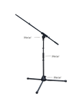 ApexTone® 3607 Atril Micrófono Boom Base Trípode Tamaño: Mini
