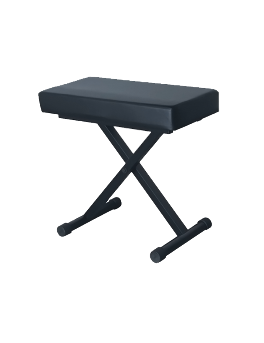 ApexTone® 5118 Banqueta Teclado Deluxe Color: Negro