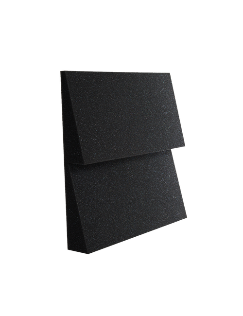 ApexTone® FL-006-2 Panel Absorción Espuma Acústica 2 Ángulos 30x30x3 cm Set: 10 Unidades