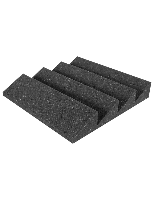 ApexTone® FL06-4 Panel Absorción Espuma Acústica 4 Ángulos 30x30x3 cm Set: 10 Unidades