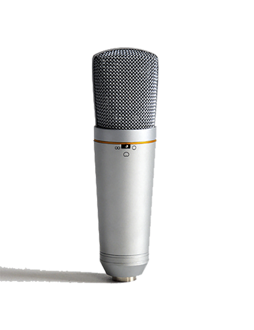 ApexTone® MC-100-UBO Micrófono Condensador Estudio Kit: Araña y Funda