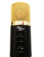 ApexTone® MC-810-UBO Micrófono Estudio Condensador Kit: Araña y Case