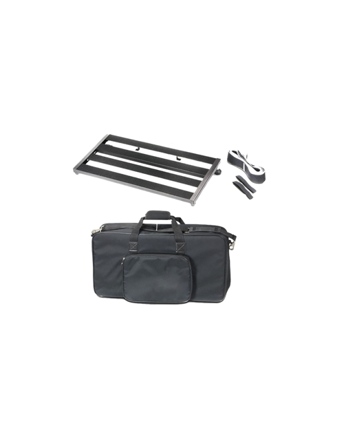 ApexTone® PDB-03-40 Pedalboard Ajustable con Funda Gigbag