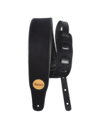 Basso® CLASSIC Suede Correa Guitarra Gamuza 7cm Largo: 145cm | Negro