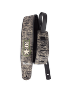 Basso® CLASSIC Camuflaje Militar Correa Guitarra 7cm Largo: 145cm