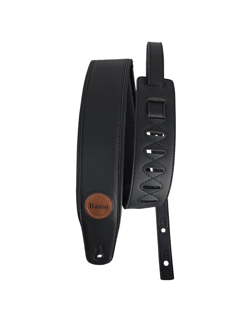 Basso® CLASSIC Lisa Correa Guitarra 7 cm Largo: 145cm | Negro